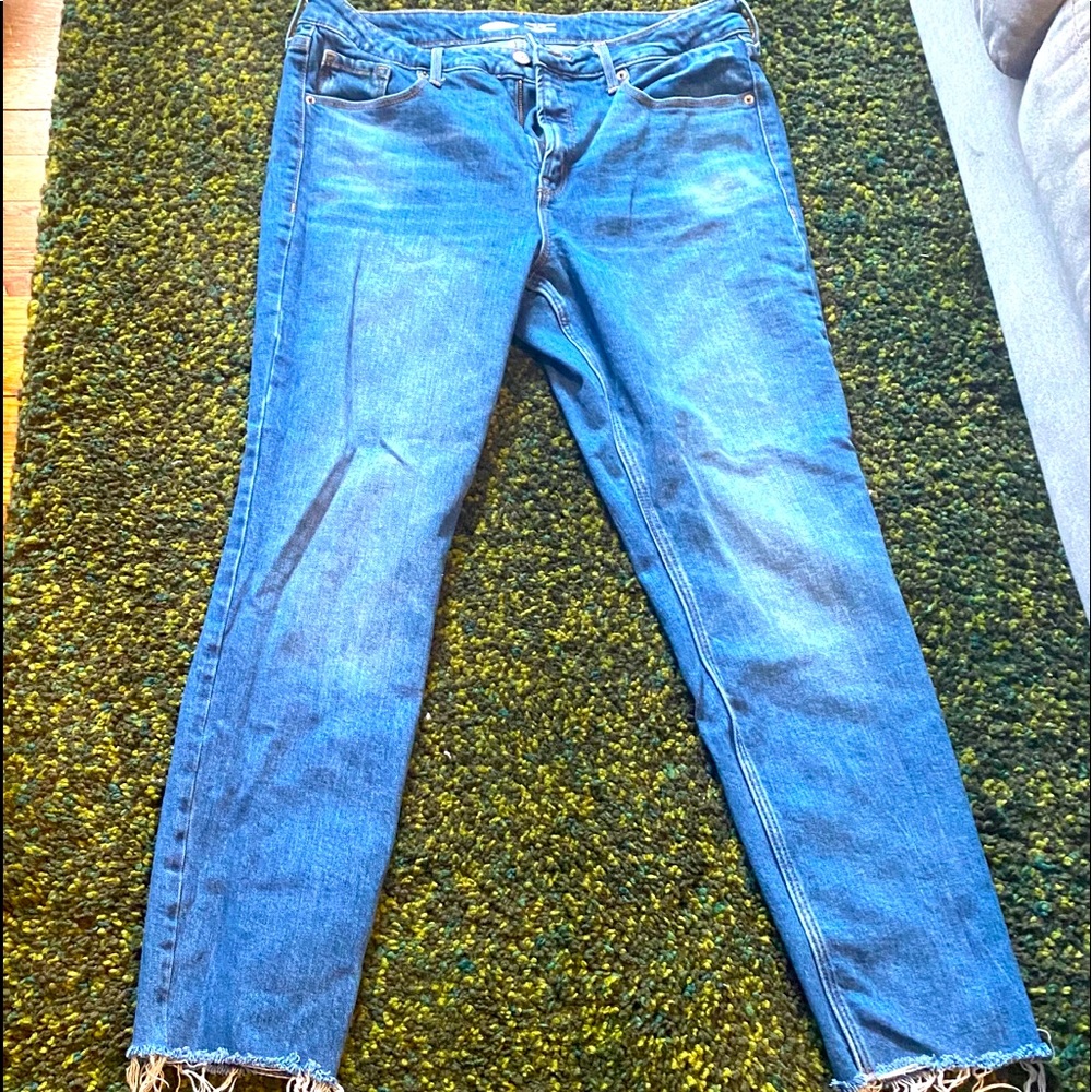👖 Old Navy Power Straight High Rise Jeans